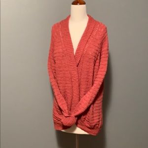 Roxy brand open weave sweater XL